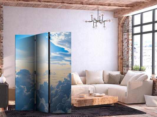Paravent - Symphony of Light: The Sun and Clouds Collaborating on a Beautiful Sky Artgeist