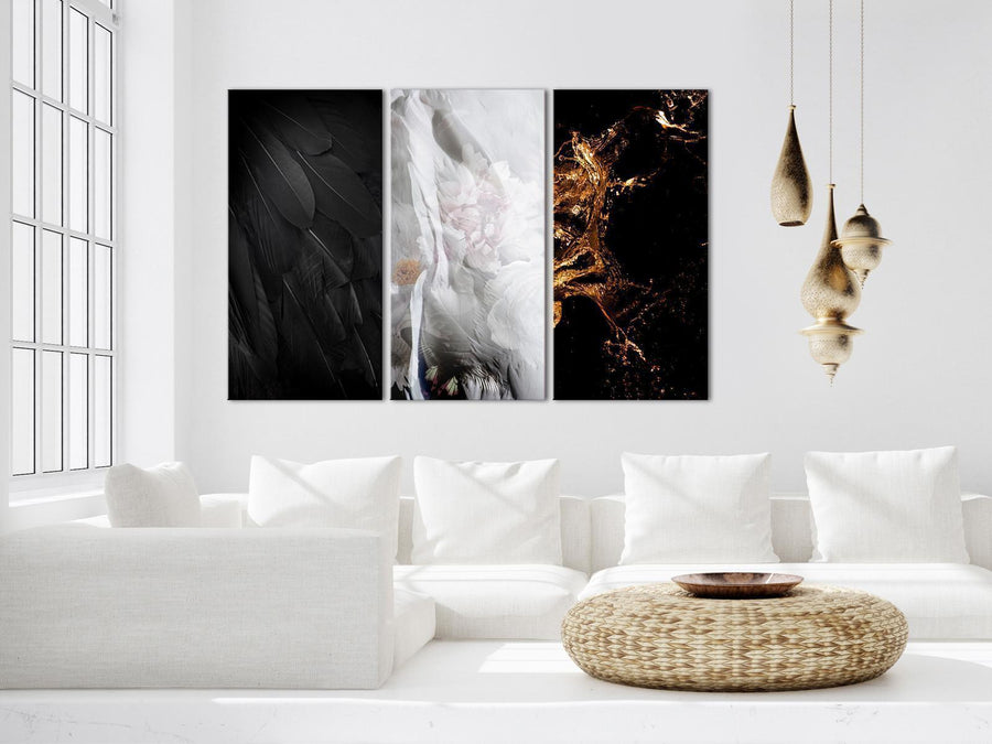 Leinwandbild - Angels (3 Parts) Artgeist