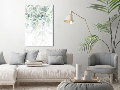 Leinwandbild - Gentle Touch of Nature (1 Part) Vertical