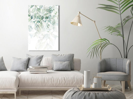 Leinwandbild - Gentle Touch of Nature (1 Part) Vertical