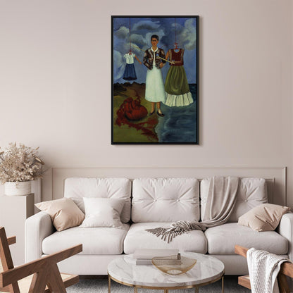 Leinwandbild - Frida Kahlo – Memory (The Heart)