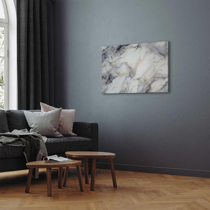 Leinwandbild - Elegant marble – stone structures in neutral colours