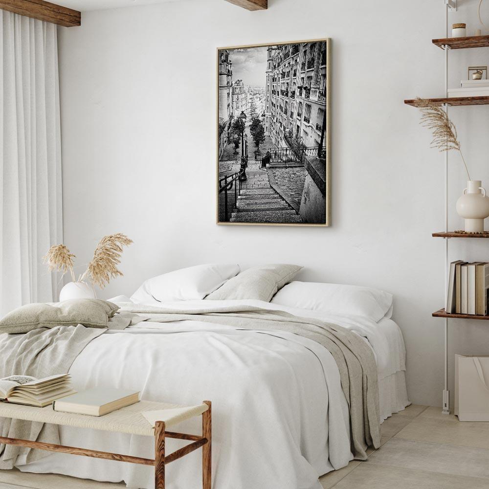 Leinwandbild - Parisian Suburb (1-częściowy) Vertical