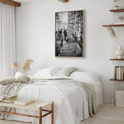 Leinwandbild - Parisian Suburb (1-częściowy) Vertical