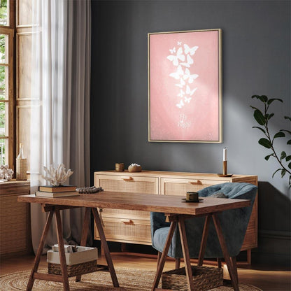 Leinwandbild - Fly High! (1 Part) Vertical