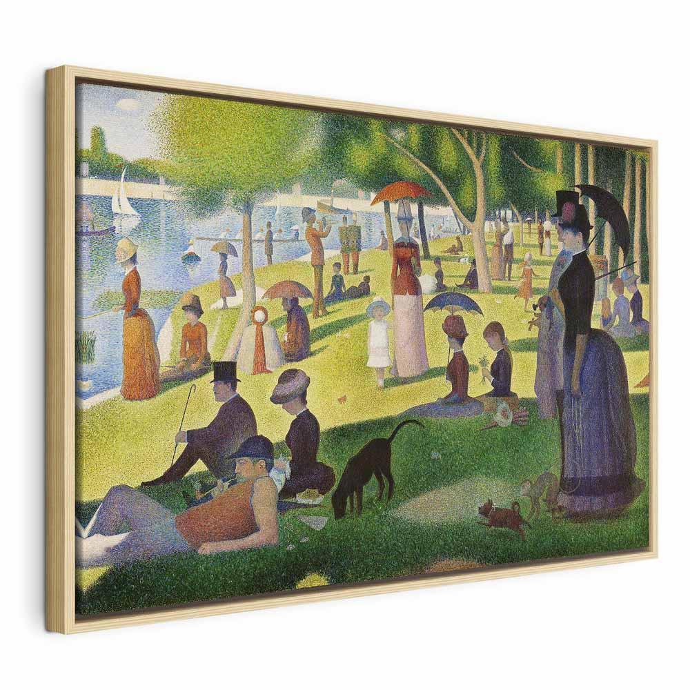 Leinwandbild - Georges Seurat – Sunday Afternoon on the Island of La Grande Jatte