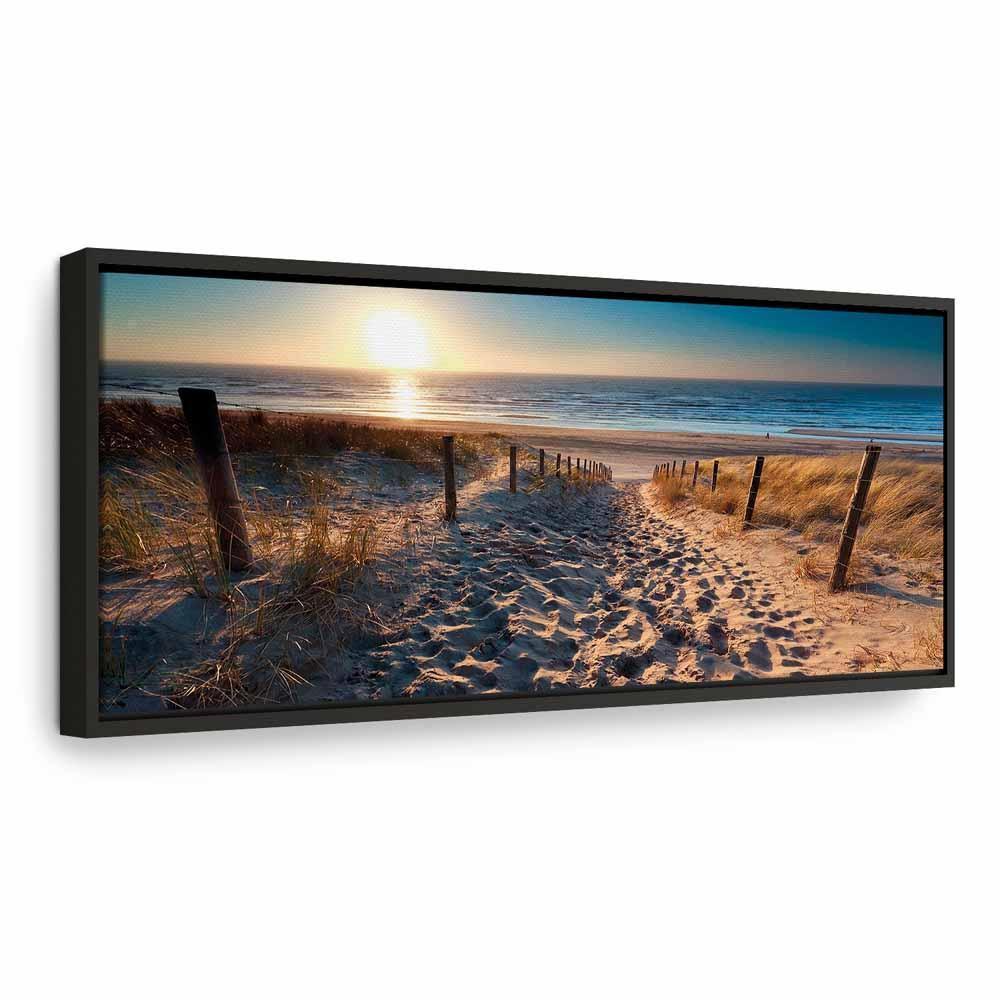 Leinwandbild - Sunset Path