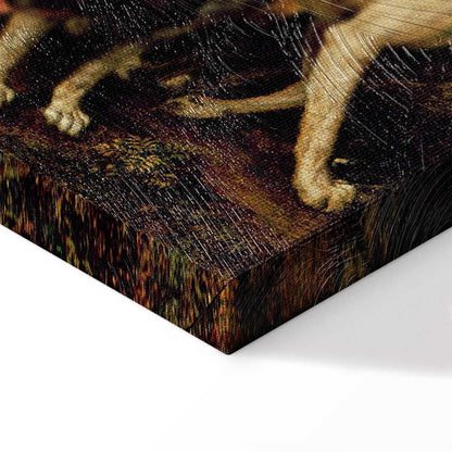 Leinwandbild - Titian – Venus and Adonis