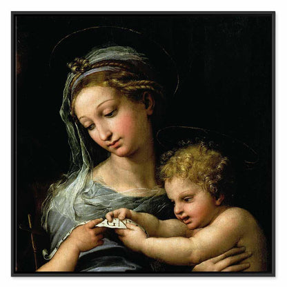 Leinwandbild - Rafael Santi – The Virgin of the Rose