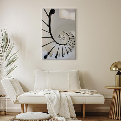 Leinwandbild - Endless Stairs (1 Part) Vertical