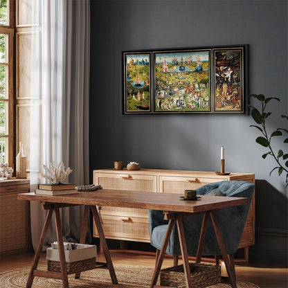 Leinwandbild - Hieronymus Bosch – The Garden of Earthly Delights