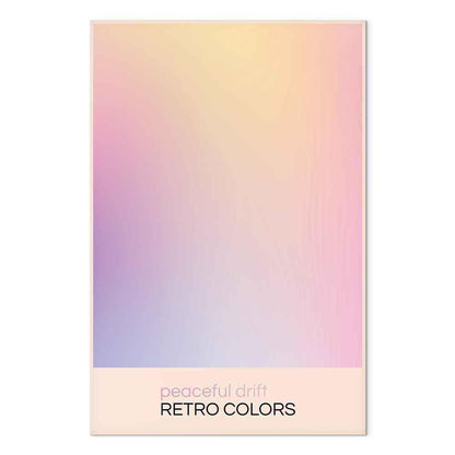 Leinwandbild - Peaceful Drift - Delicate Pastel Shades Creating a Harmonious Whole