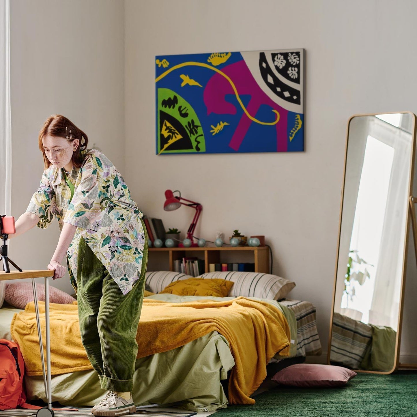 Leinwandbild - Henri Matisse – Horse, Rider and Clown (from Jazz)