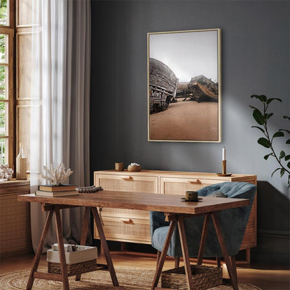 Leinwandbild - Abandoned Cutters (1 Part) Vertical