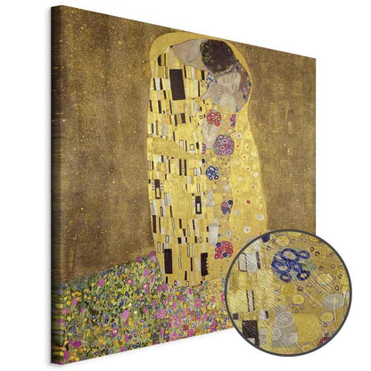 Leinwandbild - Gustav Klimt – Kiss