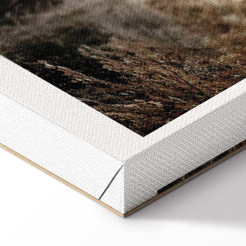 Leinwandbild - Sepia Park (1 Part) Vertical