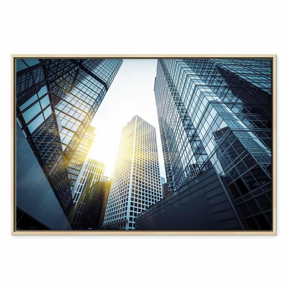 Leinwandbild - In a Big City (1 Part) Wide - Third Variant