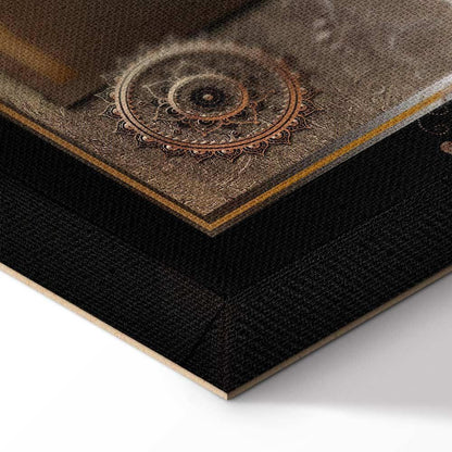 Leinwandbild - Chestnut map