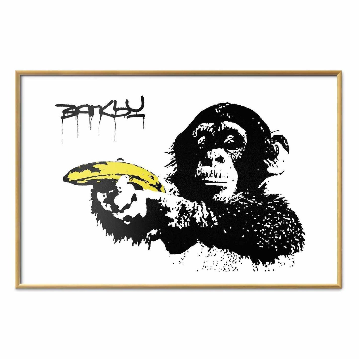 Poster - Banksy: Monkey with a Banana