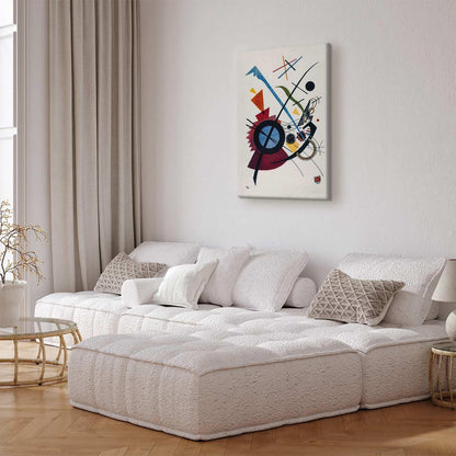 Leinwandbild - Wassily Kandinsky – Violett