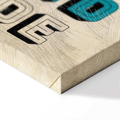 Leinwandbild - Take Walk on the Wild Side (1 Part) Square