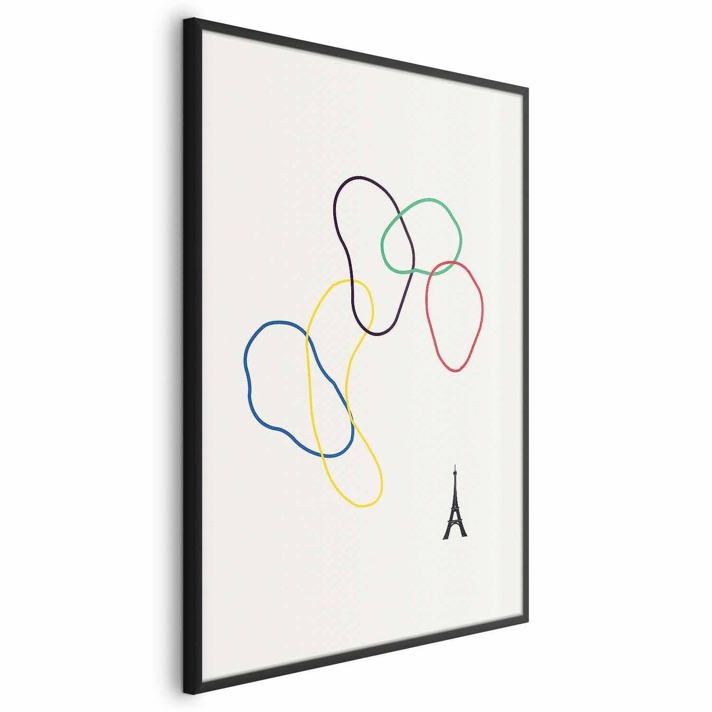 Poster - Colorful Circles - digital graphic - minimalism