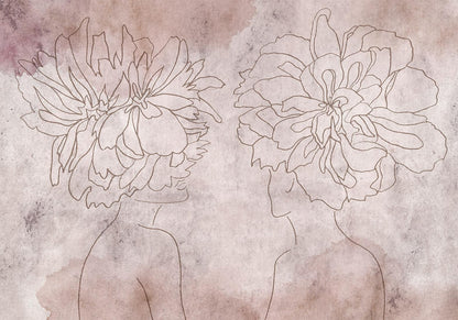 Fototapete - Floristic Fresco Artgeist