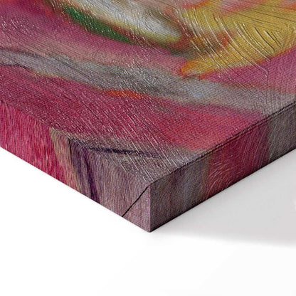 Leinwandbild - Franz Marc – Nude with cat