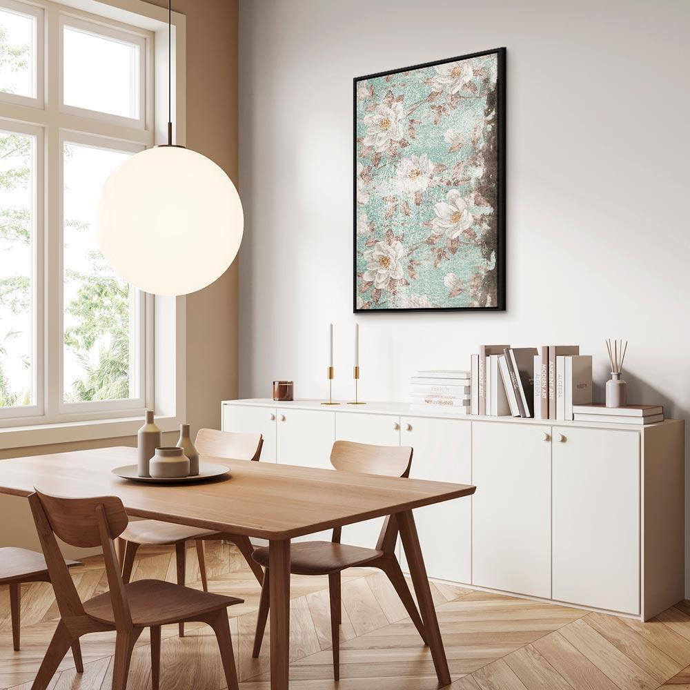 Leinwandbild - Roman Flowers (1 Part) Vertical