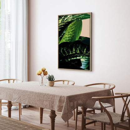 Leinwandbild - Dieffenbachia (1 Part) Vertical