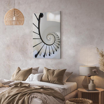 Leinwandbild - Endless Stairs (1 Part) Vertical