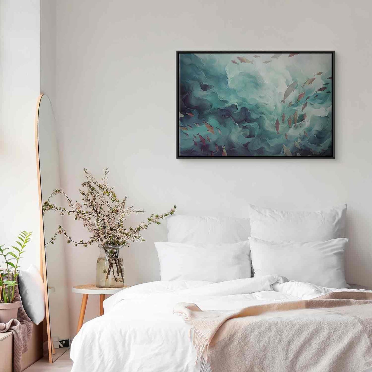 Leinwandbild - Fish in the ocean