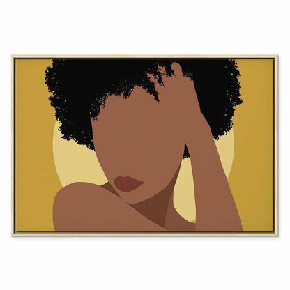 Leinwandbild - Invisible Gaze (1 Part) Wide