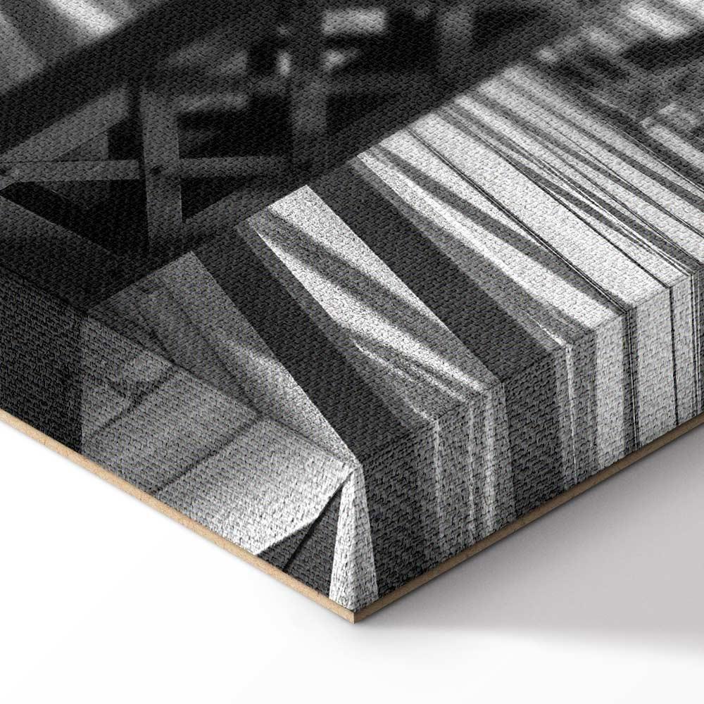 Leinwandbild - Bridge at Morning (1 Part) Vertical