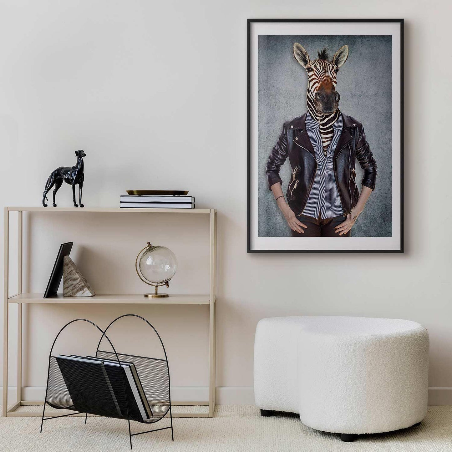 Poster - Zebra Eva Artgeist
