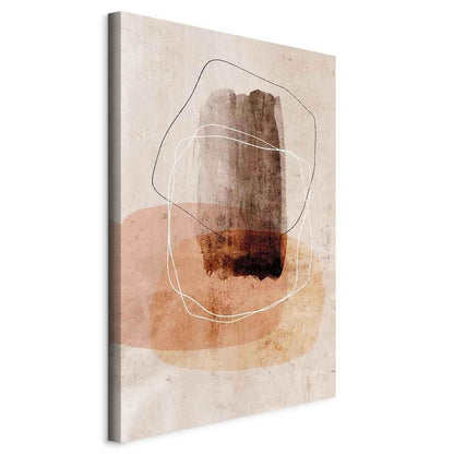 Leinwandbild - Circle of Desires (1 Part) Vertical