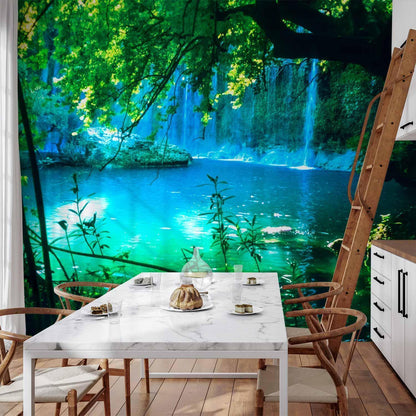 Fototapete - Kursunlu Waterfalls (Antalya, Turkey)