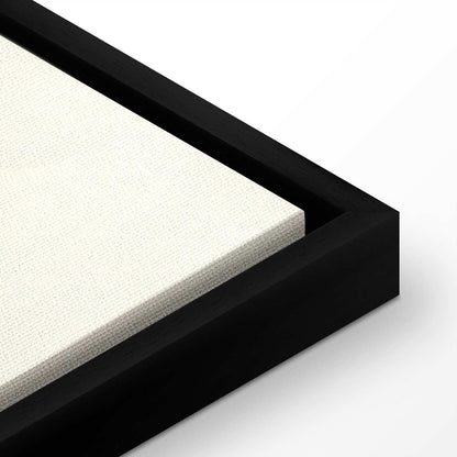 Leinwandbild - Landscape with the Ocean Cliffs and Trees in Delicate Pink Shades