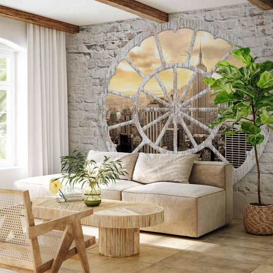 Fototapete - New York: A View through the Window