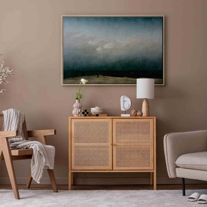 Leinwandbild - Caspar David Friedrich – The Monk by the Sea