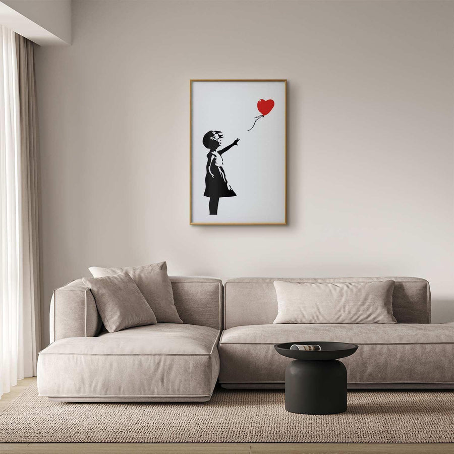 Poster - Girl with a Balloon Artgeist