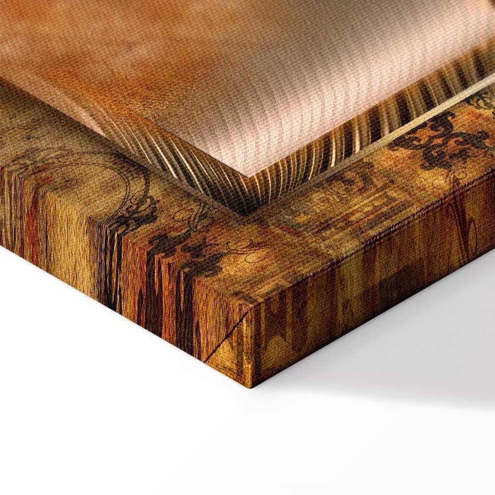 Leinwandbild - Steel Map