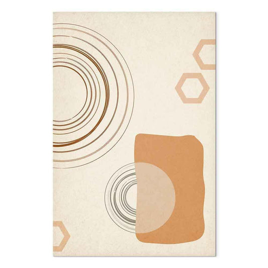 Leinwandbild - Sand Castles (1 Part) Vertical