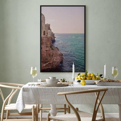 Leinwandbild - Turquoise Coast (1 Part) Vertical