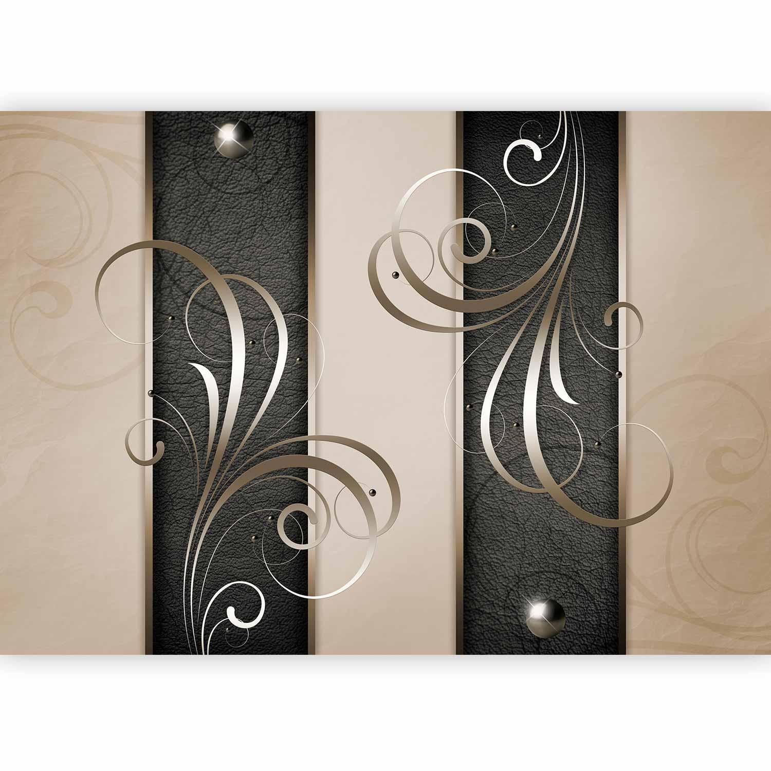 Romantische Fototapete - Romantisches Duett - Elegantes Wanddesign für stilvolle Räume Artgeist