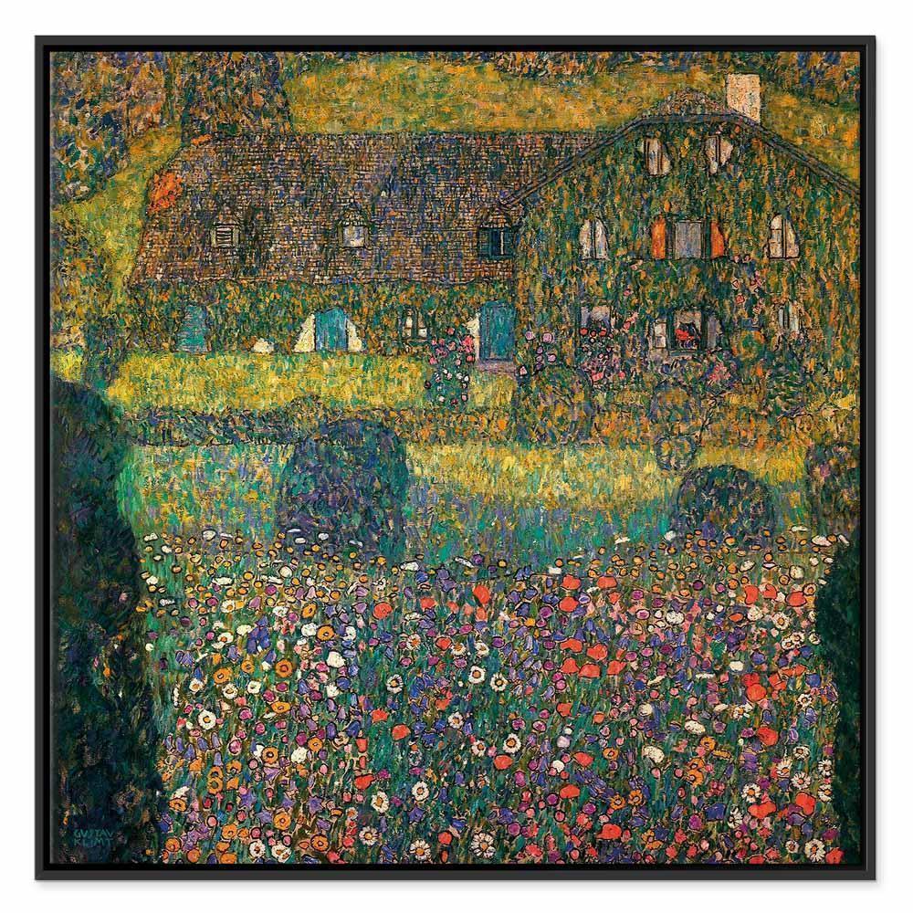 Leinwandbild - Gustav Klimt – Country House on the Attersee Lake
