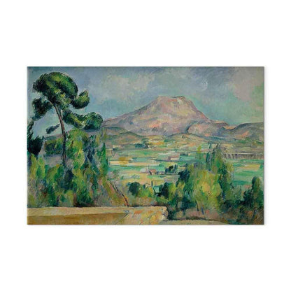 Leinwandbild - Paul Cézanne – Mount Saint Victoria