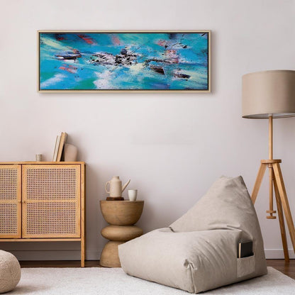 Leinwandbild - Snow Fun (1 Part) Narrow