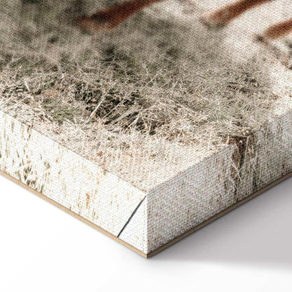 Leinwandbild - Mother and Calf (1 Part) Vertical