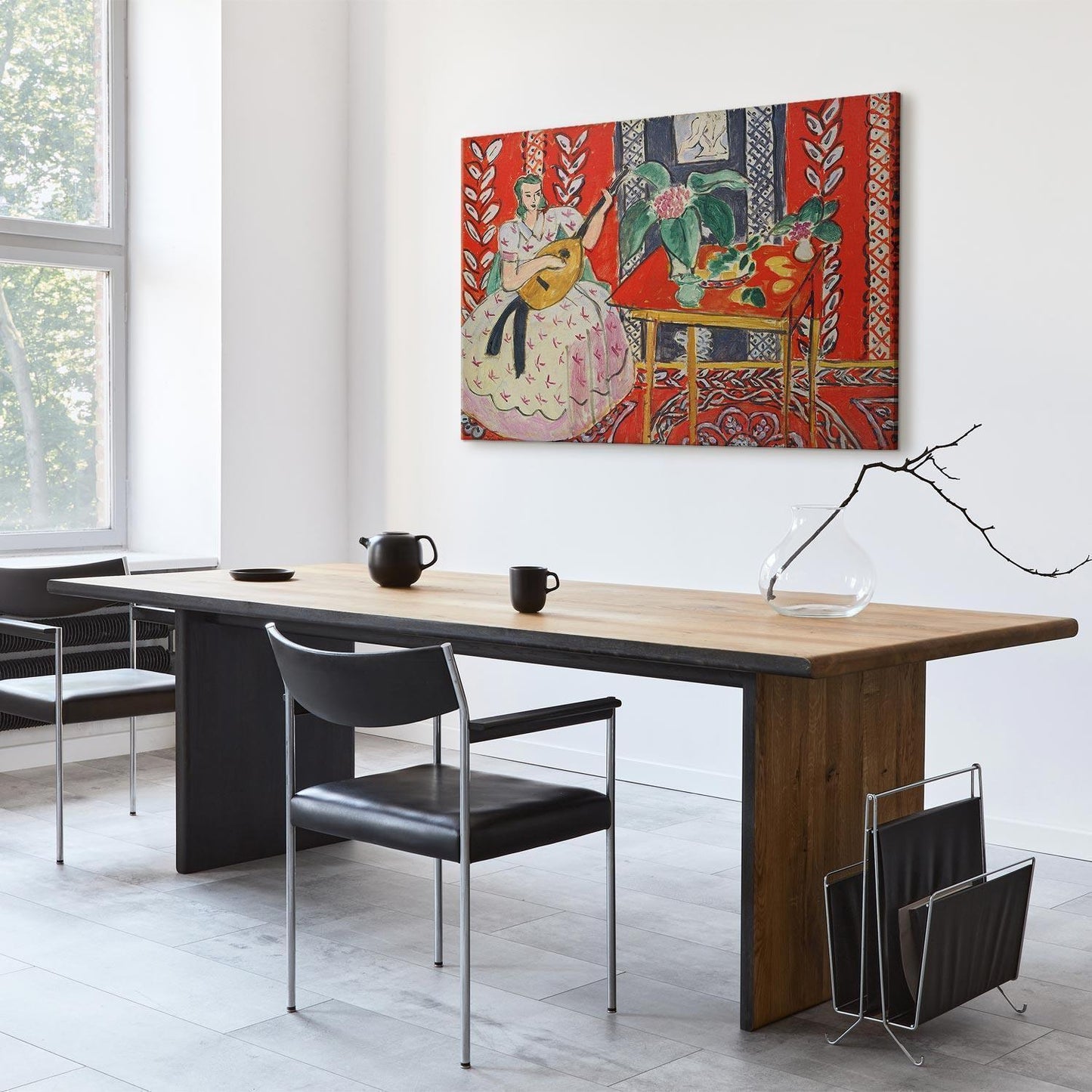 Leinwandbild - Henri Matisse – The Lute